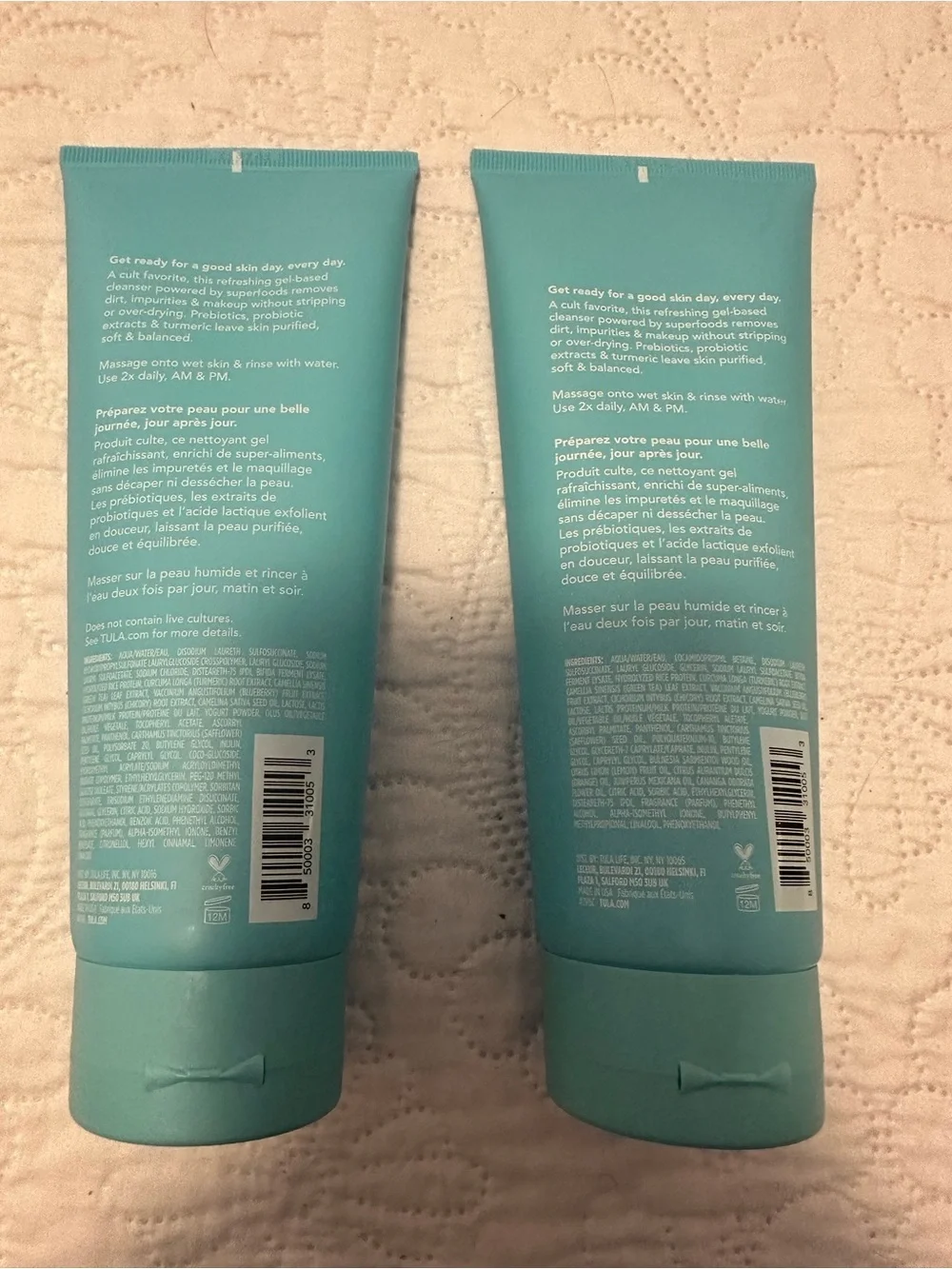 Tula Skincare Cult Classic Purifying Face Cleanser - set of 2